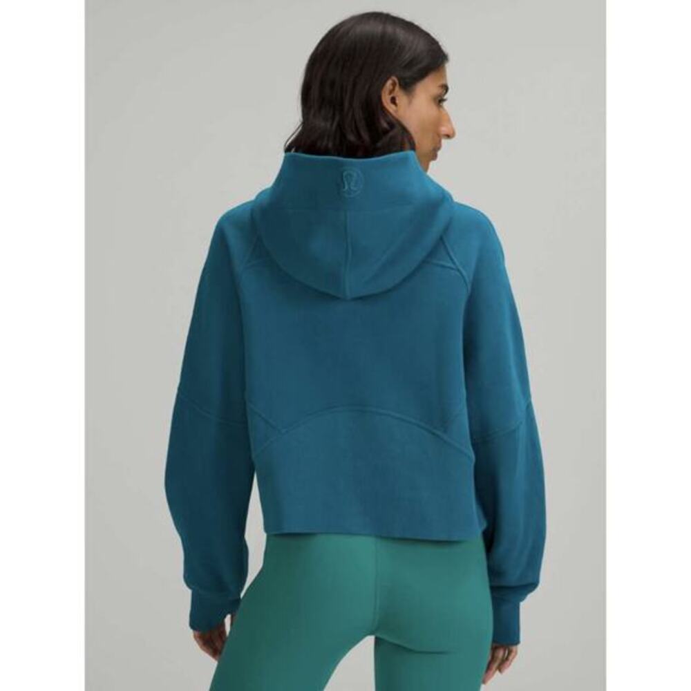 lululemon capri blue scuba cropped half zip XS/S - Picture 4 of 4